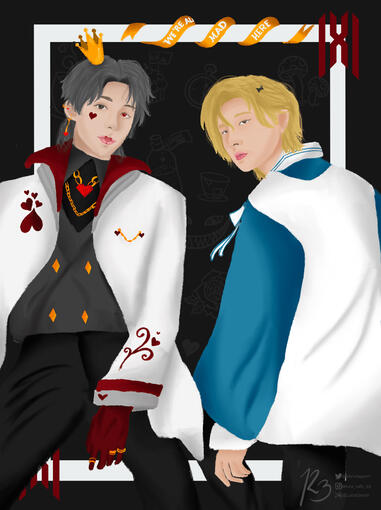 Changkyun in Wonderland and the Prince of Hearts
